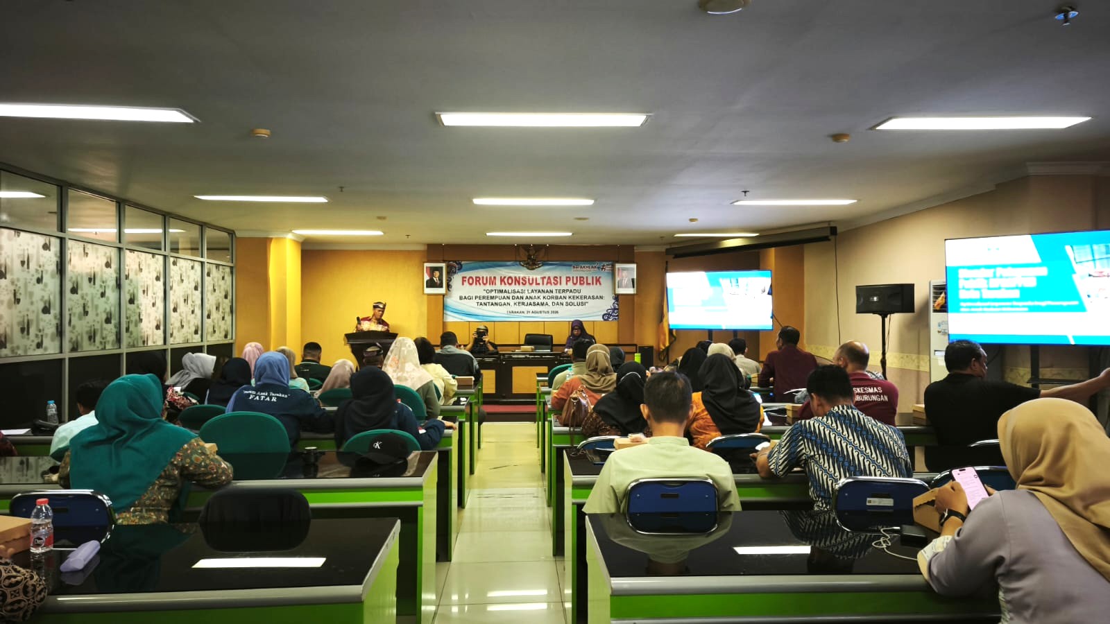 FKP Optimalisasi Layanan Terpadu Bagi Perempuan dan Anak Korban Kekerasan : Tantangan, Kerjasama dan Solusi